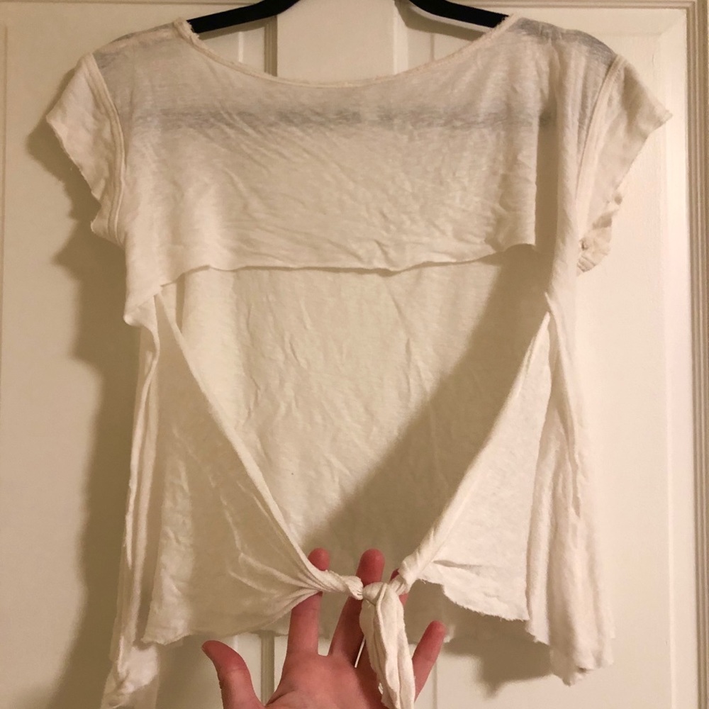 Backless Free People T-Shirt